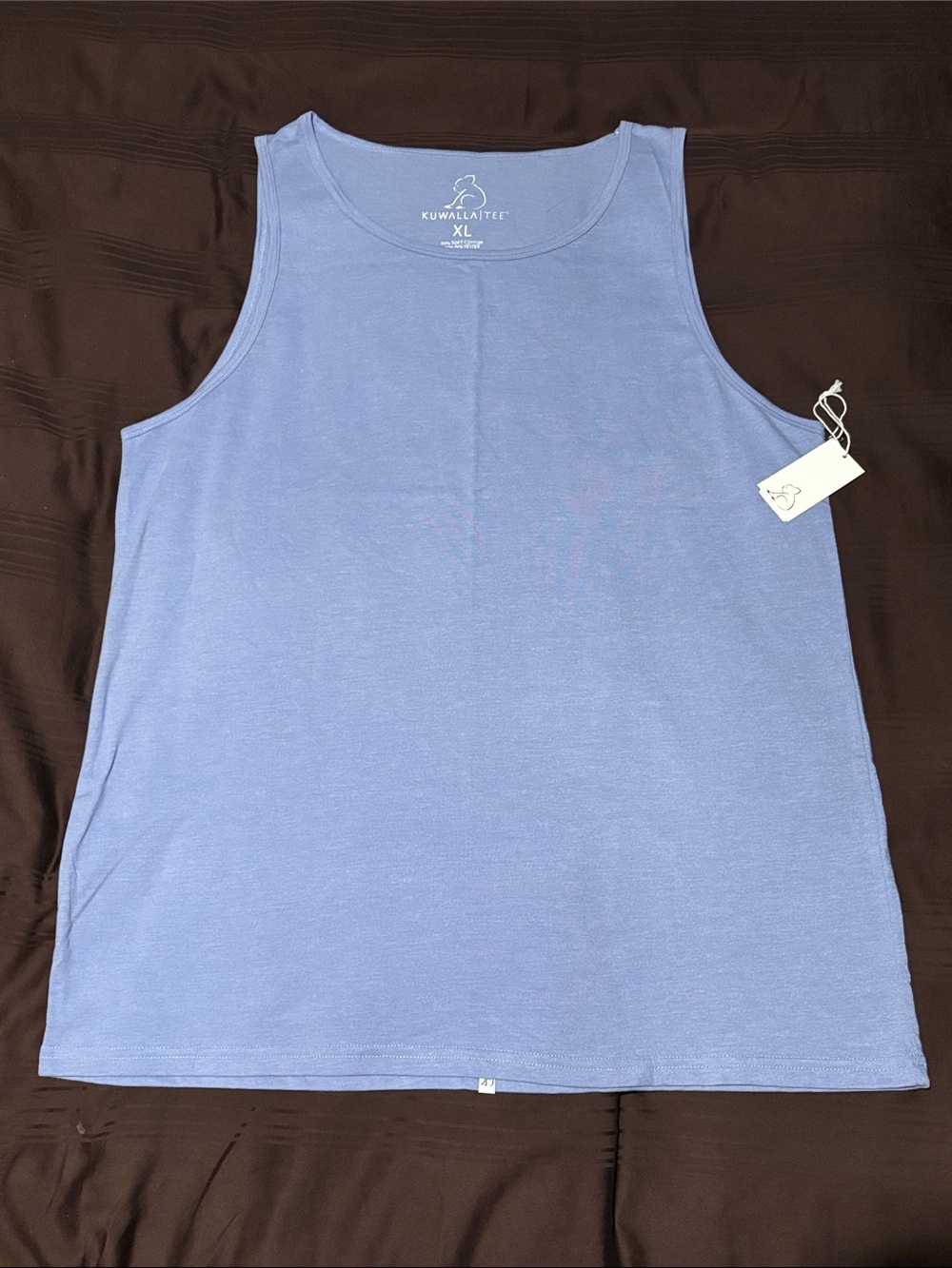 Kuwalla Tee Women's Light Blue Relaxed Tank Top